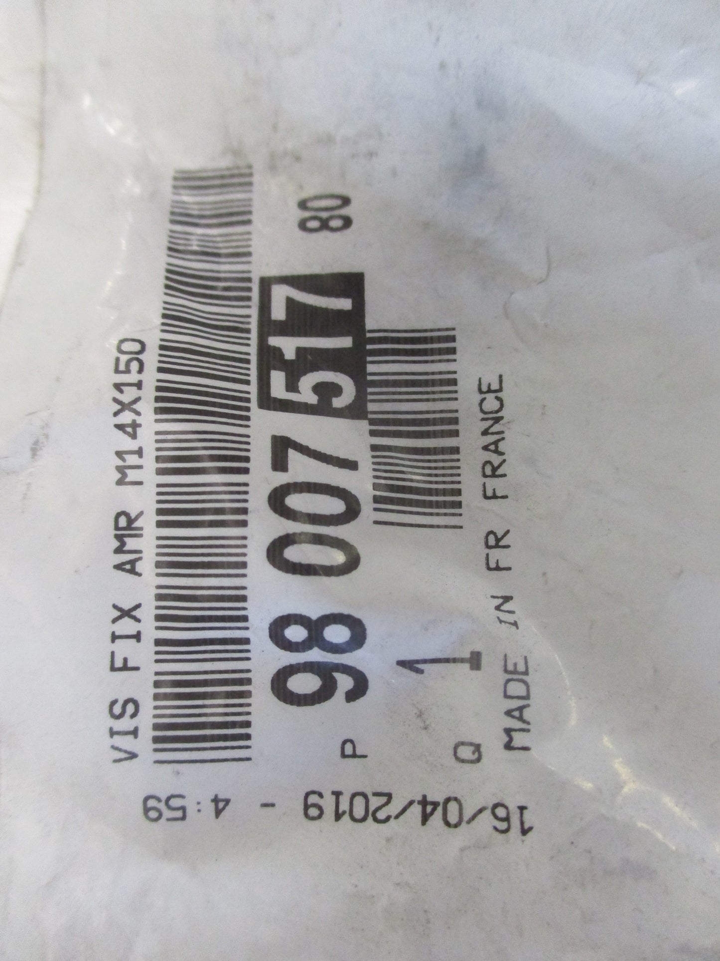 Peugeot 508 Genuine Shock Absorber Bolt New Part