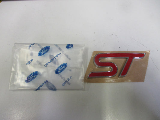 Ford Focus/Fiesta ST Genuine Rear Emblem Red - New Part