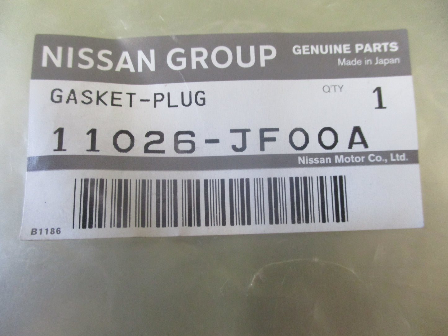 Nissan GTR Genuine Drain Plug Gasket New Part