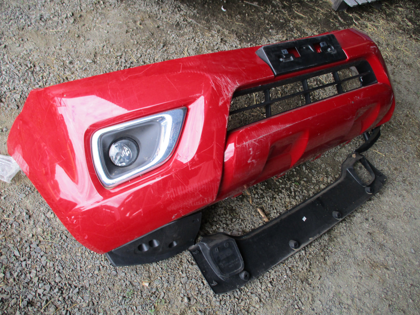 Nissan Navara NP300 Genuine Red Front Bumper Wide Body