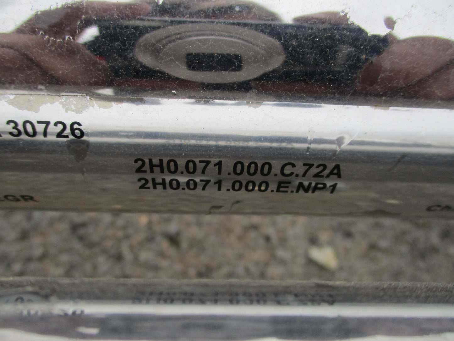 VW Amarok Genuine Sports Bar 76mm Stainless Steel Used Part VGC
