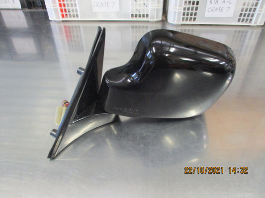 Holden Jackaroo Genuine Left Hand Electric Gloss Black Mirror Assembly New Part