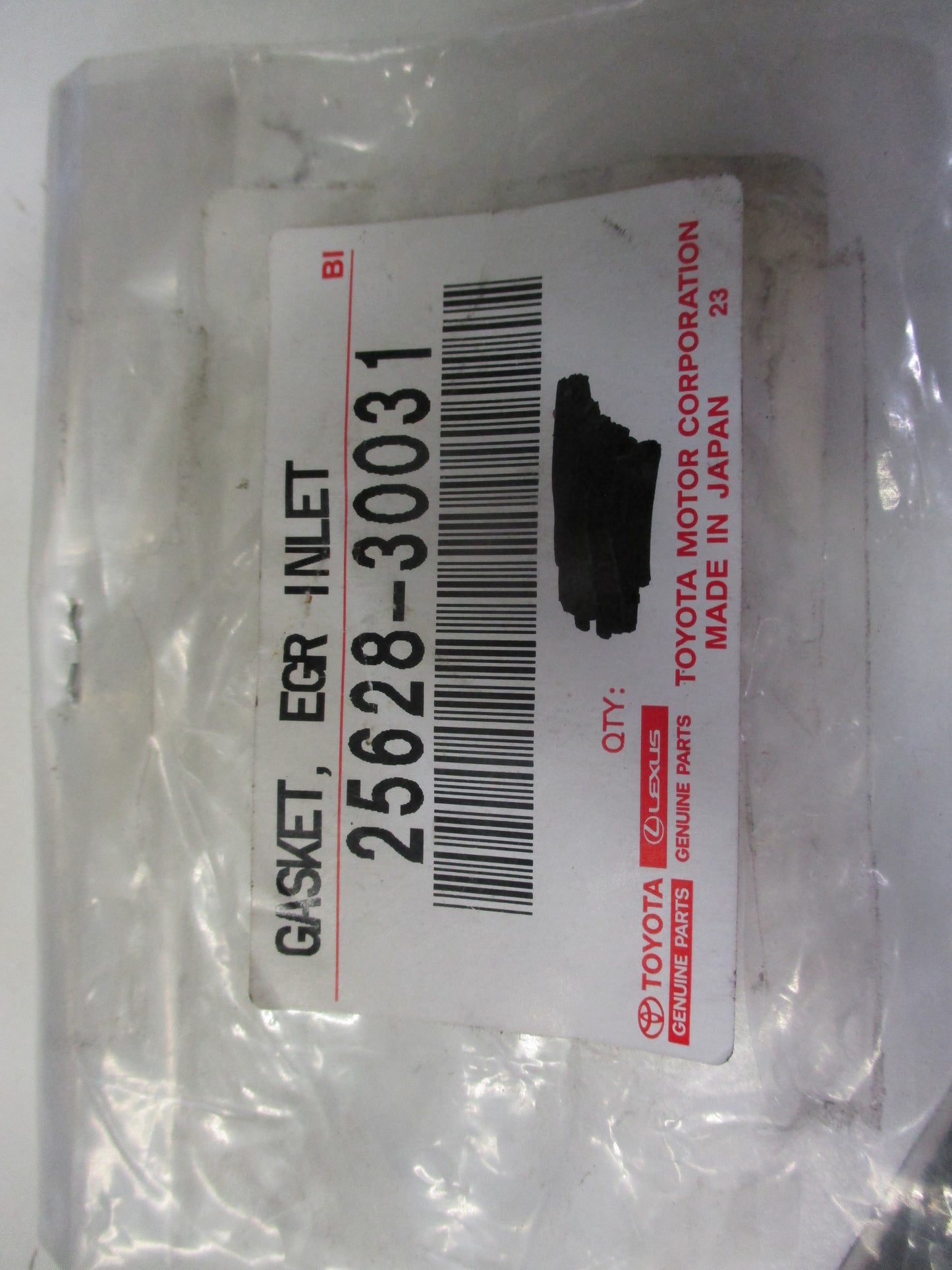Toyota Genuine ERG Inlet Gasket New