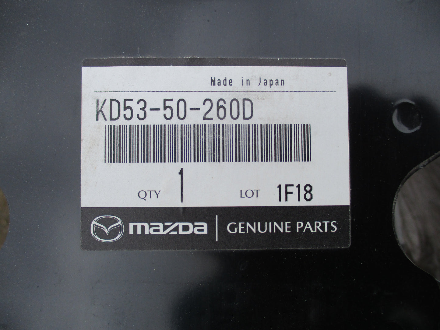 Mazda CX-5 Genuine Rear Bumper Reinforcement Bar New Part