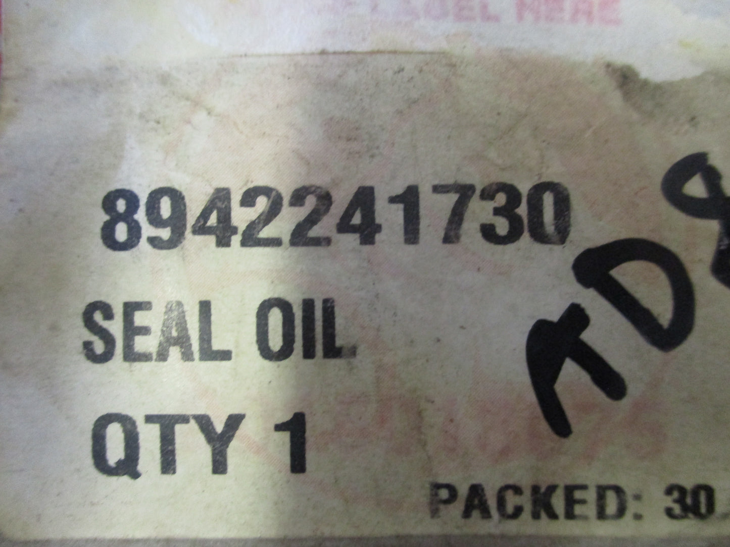 Holden Rodeo Genuine Front Wheel Oil Seal New Part