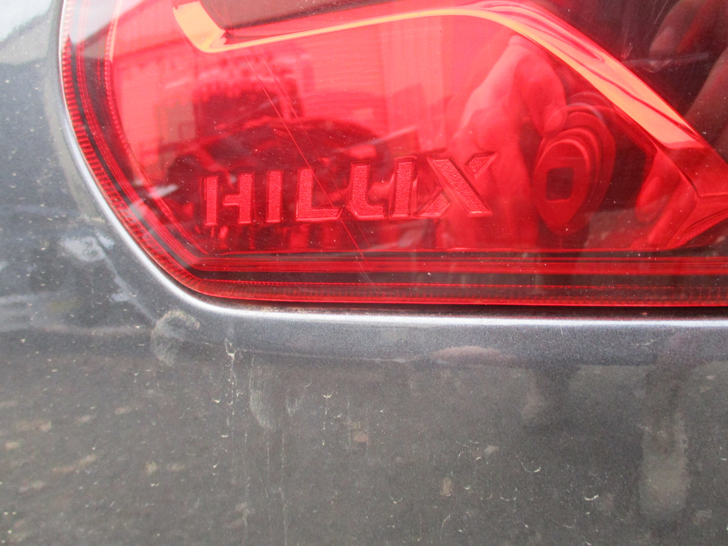Toyota Hilux SR5 Dual Cab Genuine Tub Assembly With Rhino Liner & Tie Down Points Used Part