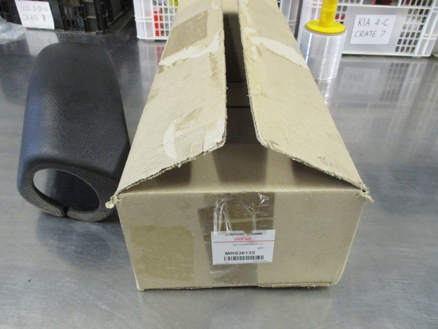 Mitsubishi MQ Triton Genuine Left Hand Bull bar Overrider Kit New Part