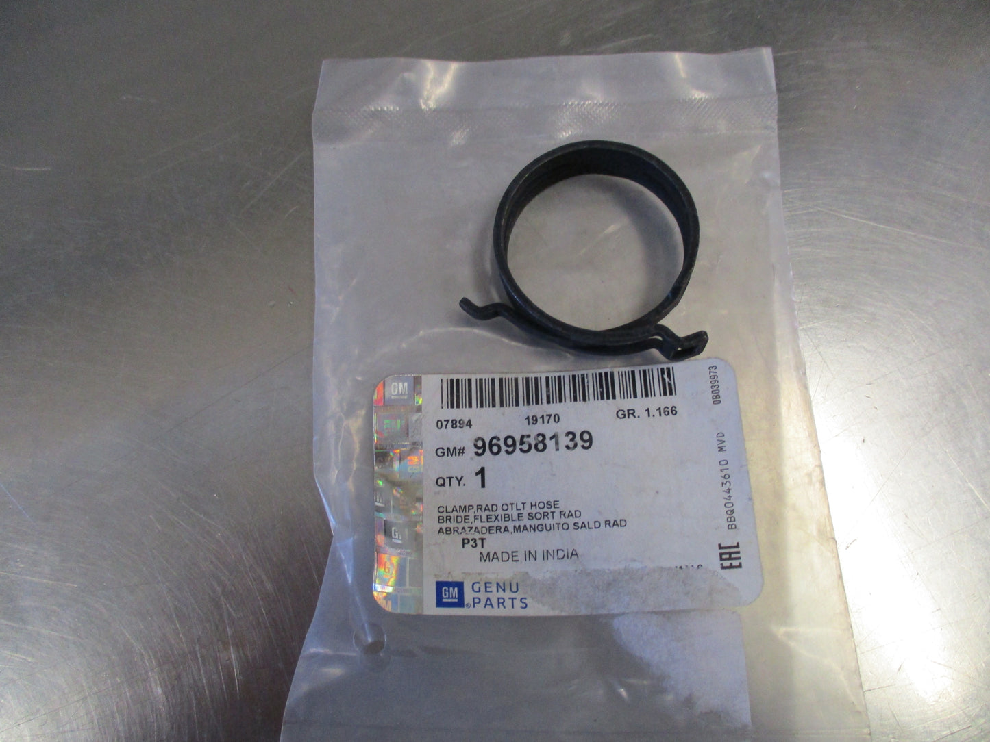 Holden Cruze Genuine Radiator Hose Clamp New Part
