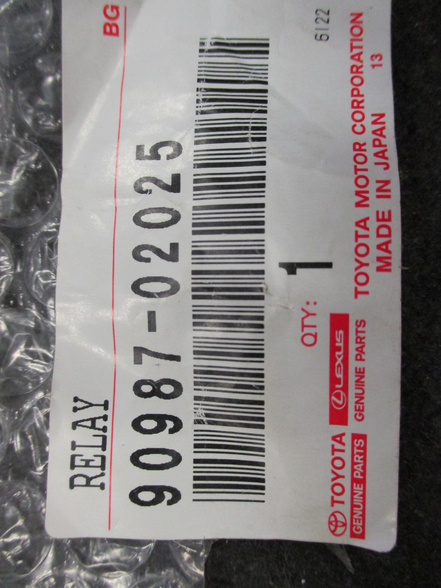 Toyota Corolla/Prius/Yaris/Rav4 Genuine Headlight Relay New Part