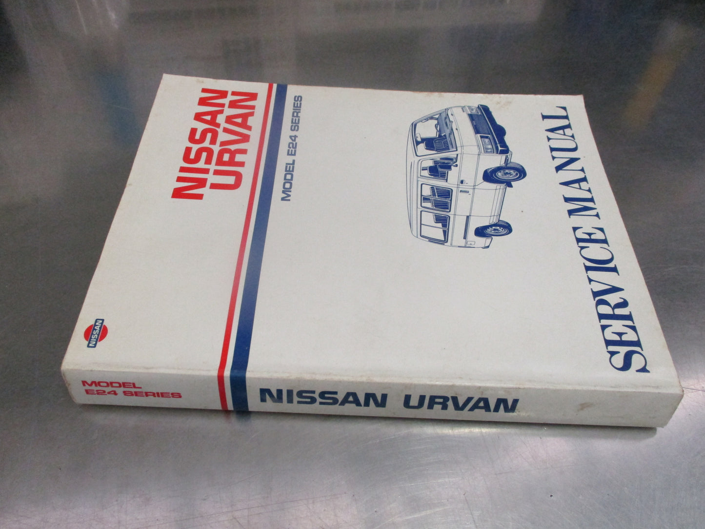 Nissan Urvan E24 Series Petrol Genuine Factory Service and Repair Manual Used