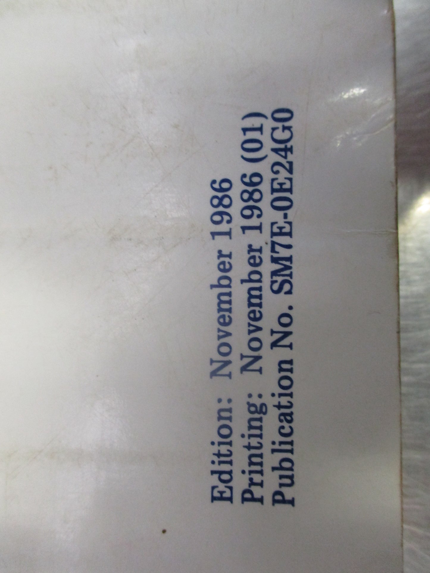 Nissan Urvan E24 Series Petrol Genuine Factory Service and Repair Manual Used