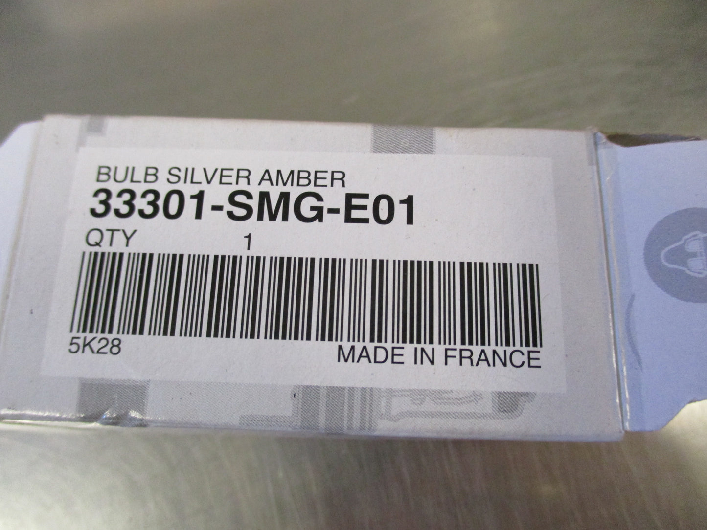 Honda Civic Genuine Amber Silver Bulb New Part