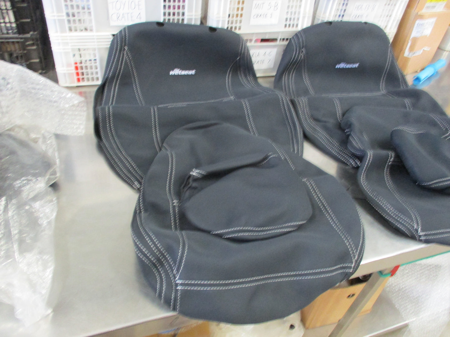 The Wetseat Front Neoprene Seat Covers Suits Ford PX2 Ranger/Everest/Mazda BT-50 New Part