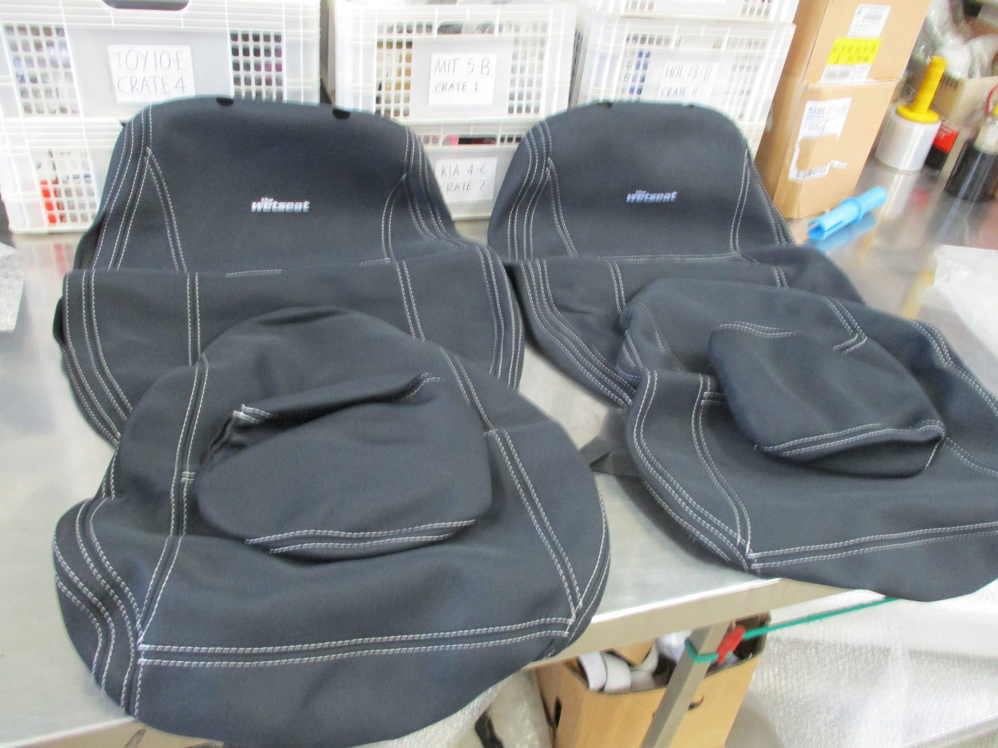 The Wetseat Front Neoprene Seat Covers Suits Ford PX2 Ranger/Everest/Mazda BT-50 New Part