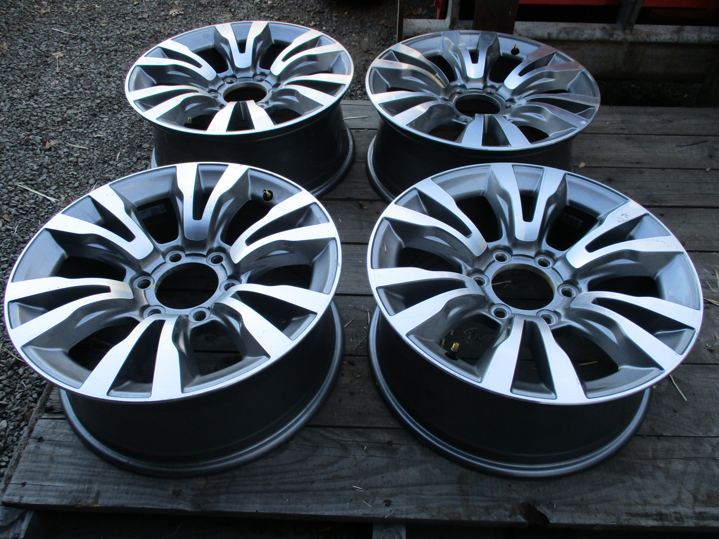 Holden RG Colorado Genuine Set 4 Alloy Wheel 18X7.5J Used Part VGC