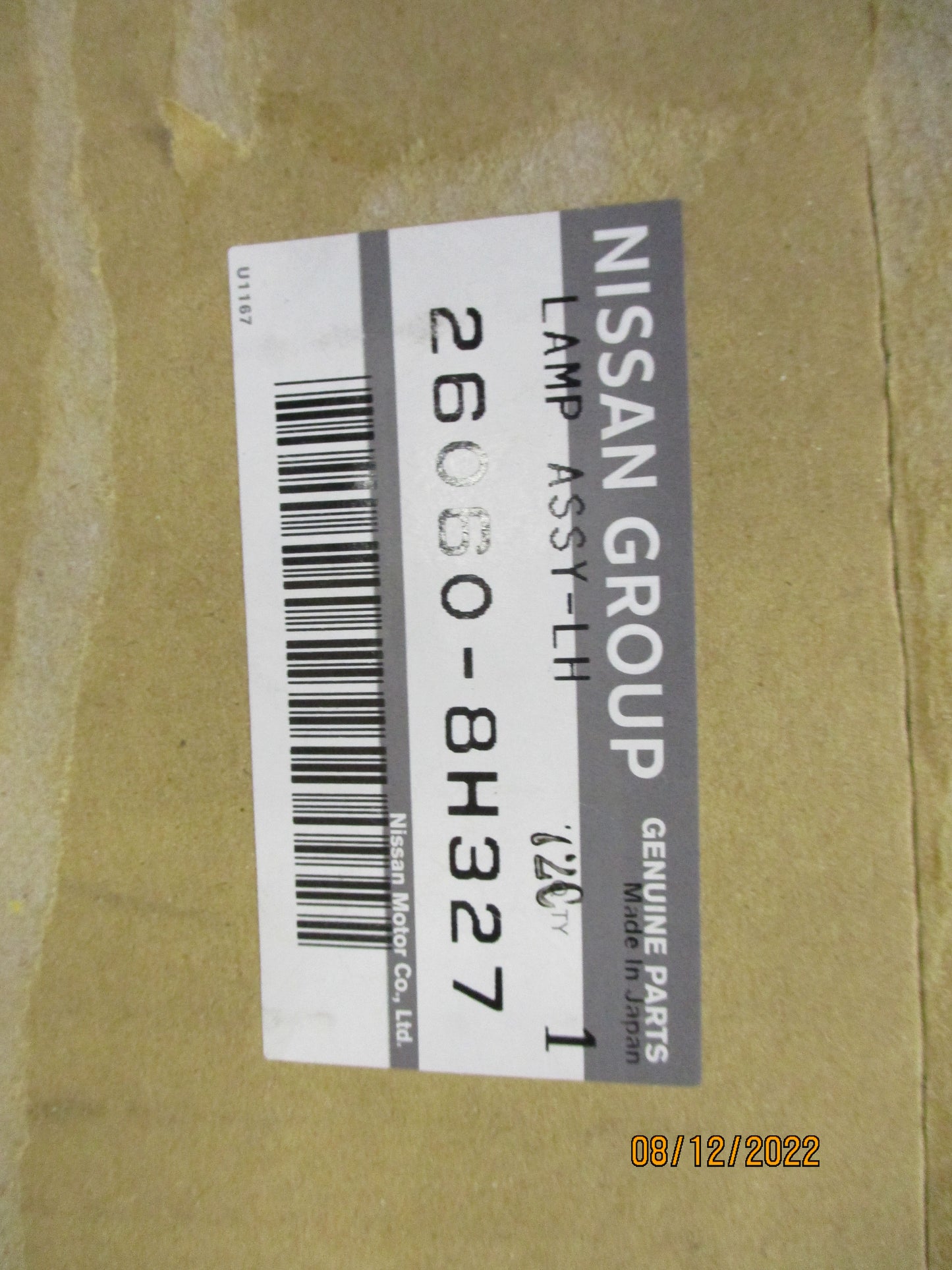 Nissan X-Trail T30 Genuine Left Hand Front Head Light New Part