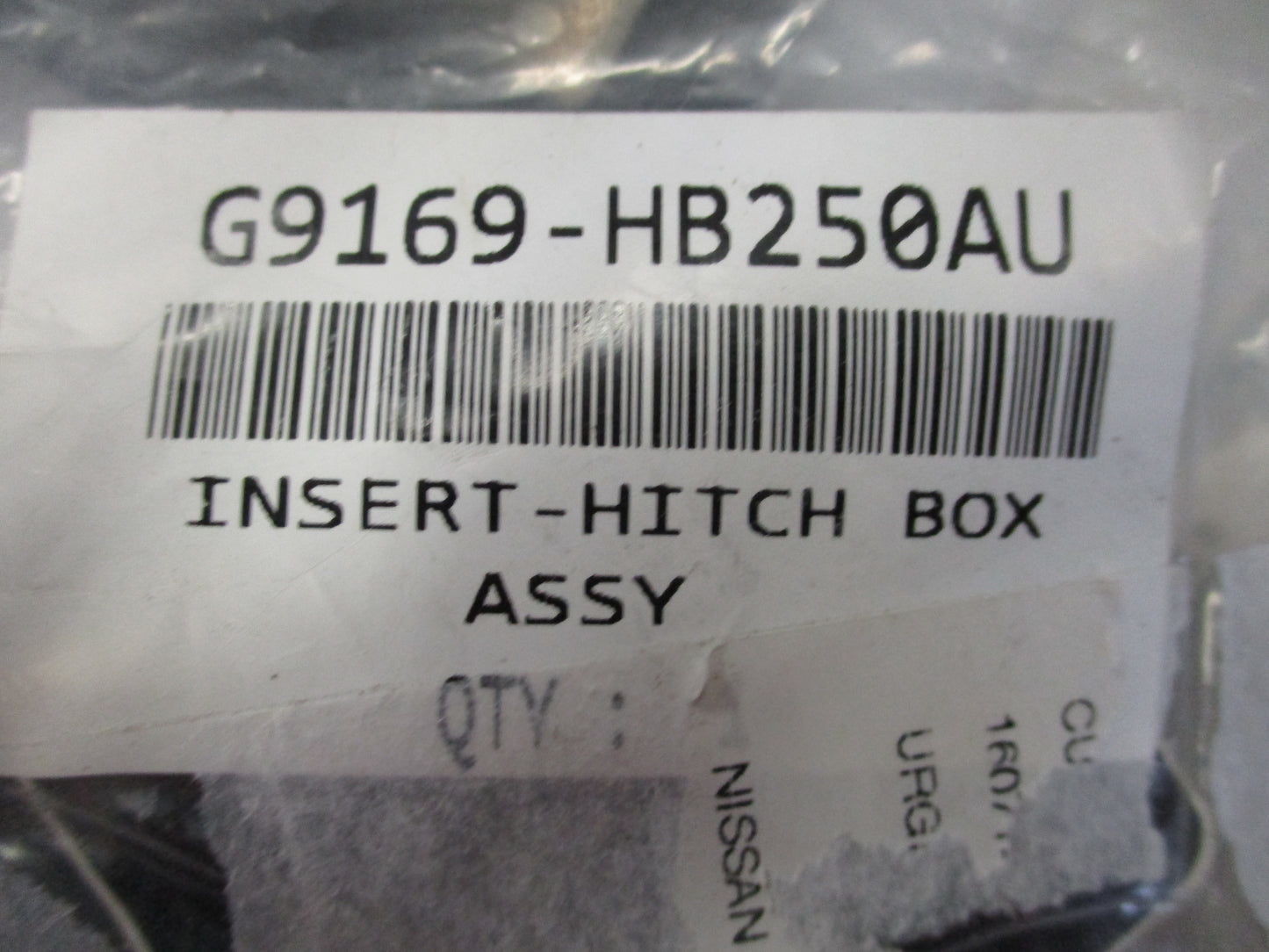 Nissan Genuine 40mm Tow Bar Hitch Insert New Part