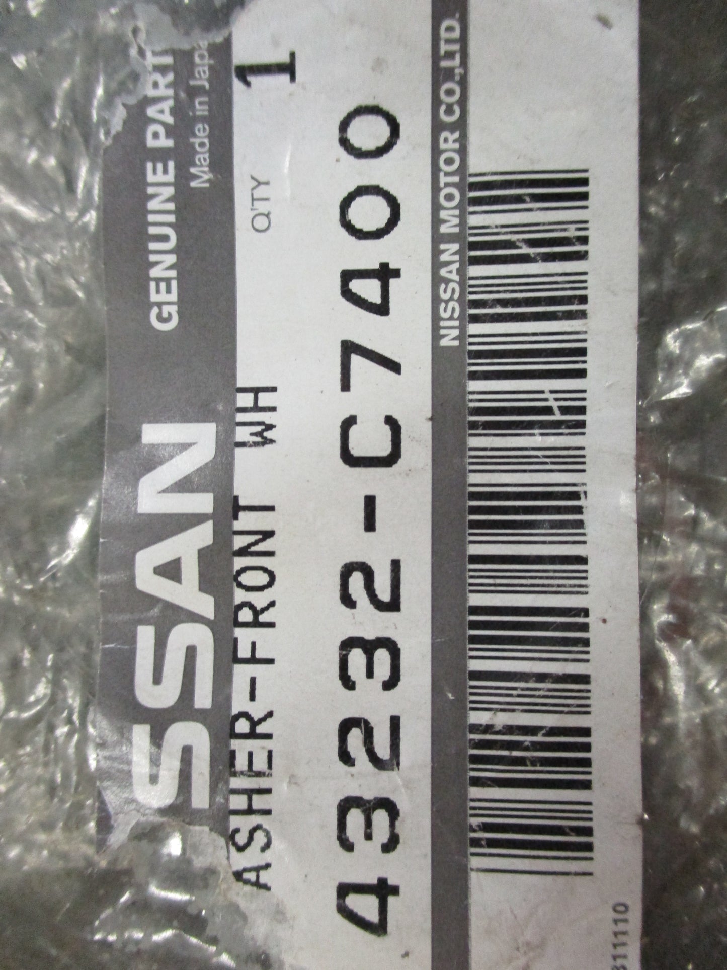 Nissan Patrol Genuine Front Wheel Bearing Washer New Part