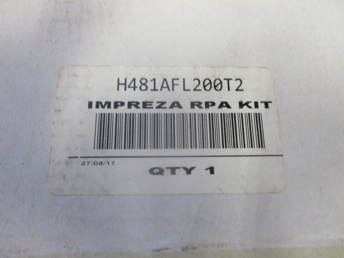 Subaru Impreza Hatch Genuine Pure Red Rear Park Assist Kit New Part