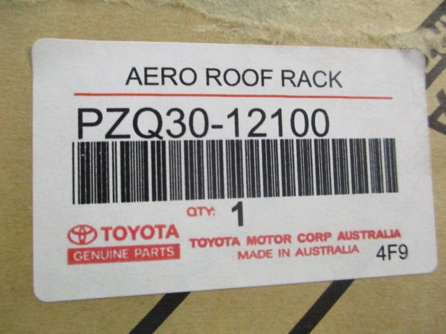 Toyota Corolla Hatch Genuine Roof rack Kit Aerorack New Part