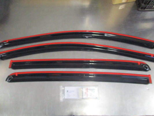 Holden Barina Genuine Slim Line Weather shields Kit New Part