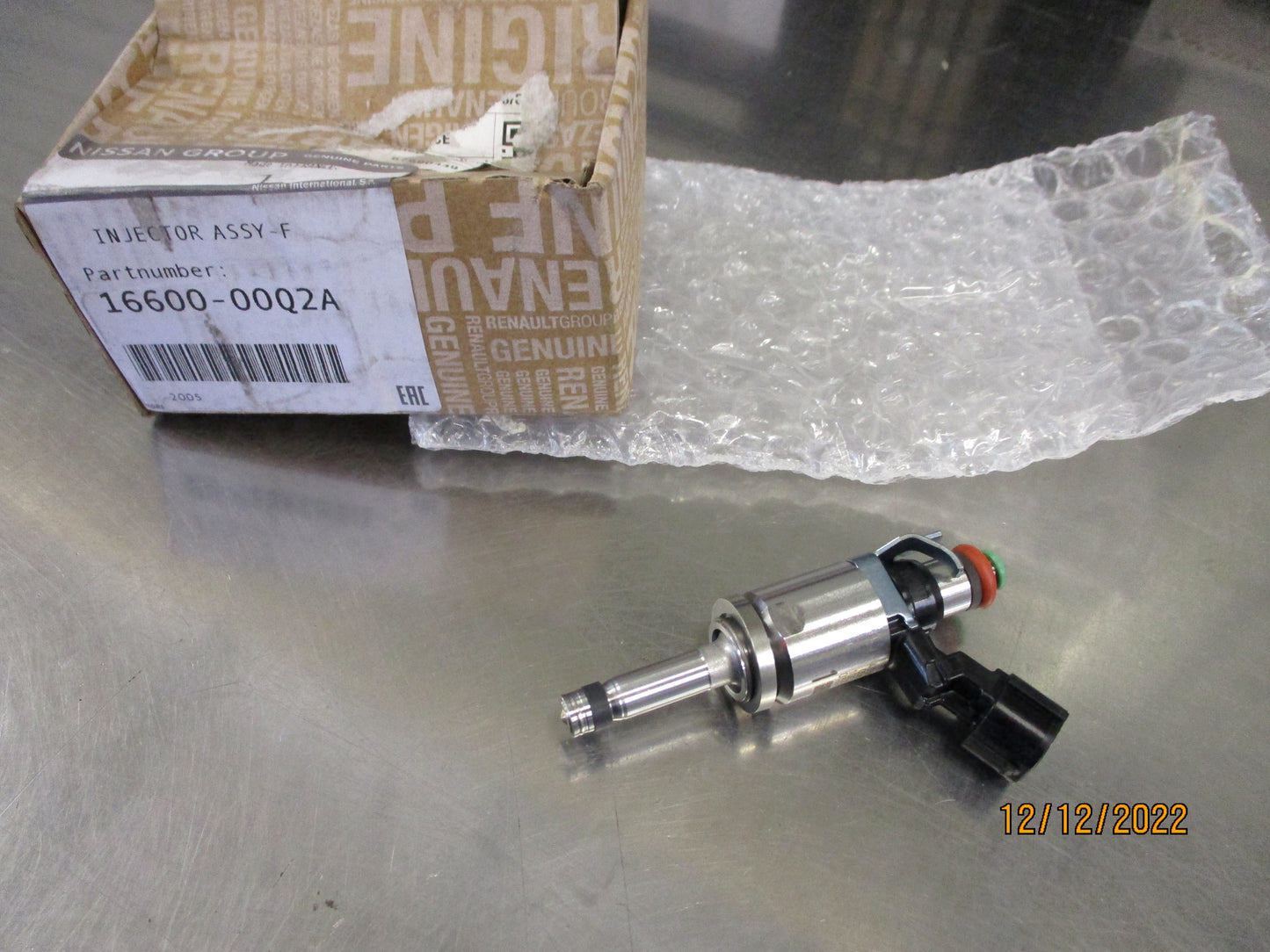 Nissan Qashqai F15E Genuine Petrol Fuel Injector New Part