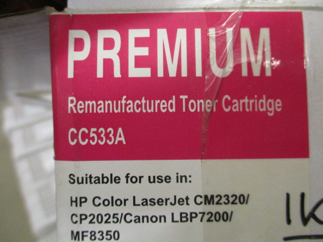 Premium manufactured Toner Cartridge Compatible Magenta Toner New