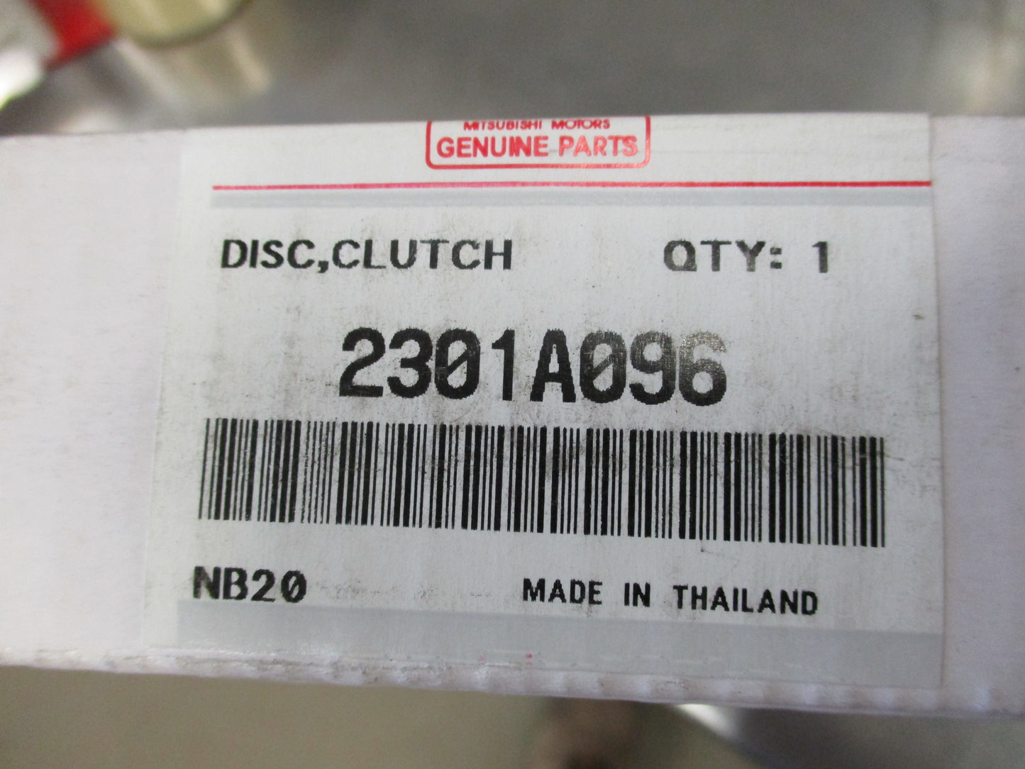 Mitsubishi Triton Genuine Clutch Plate New Part