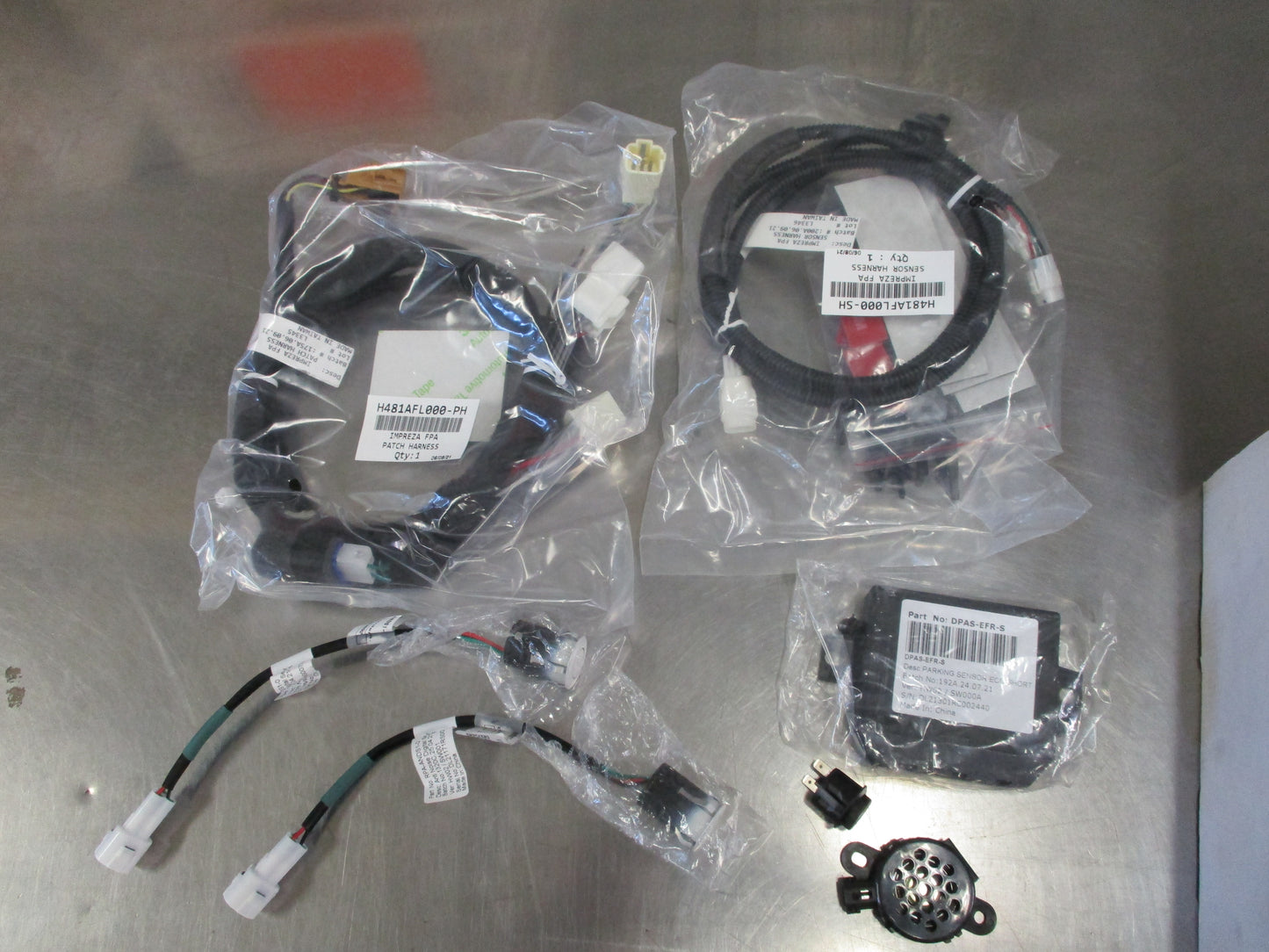 Subaru Impreza / XV Genuine front & rear parking sensor kit new part