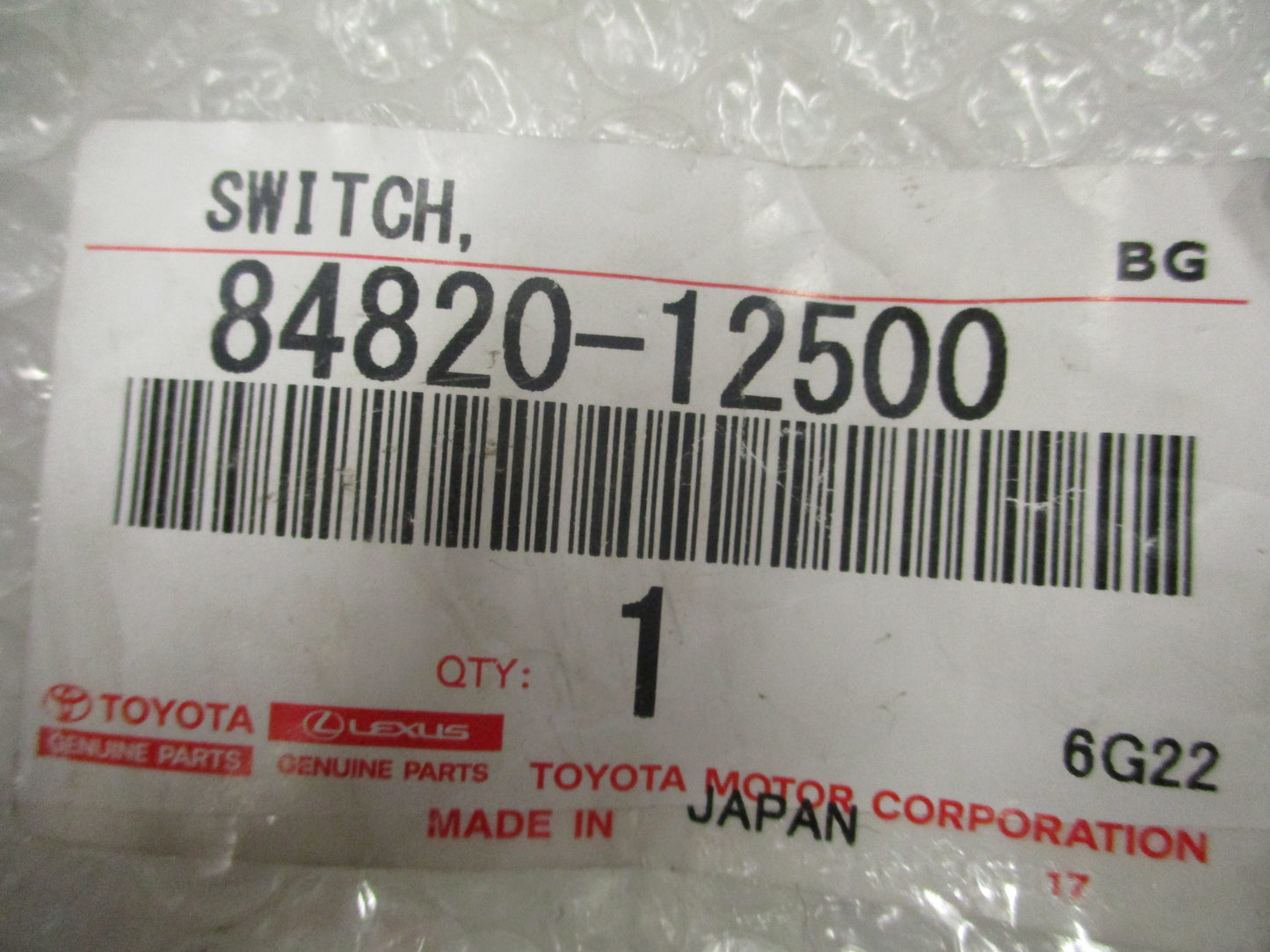 Toyota Corolla Genuine Master Window Control Switch Assy New Part