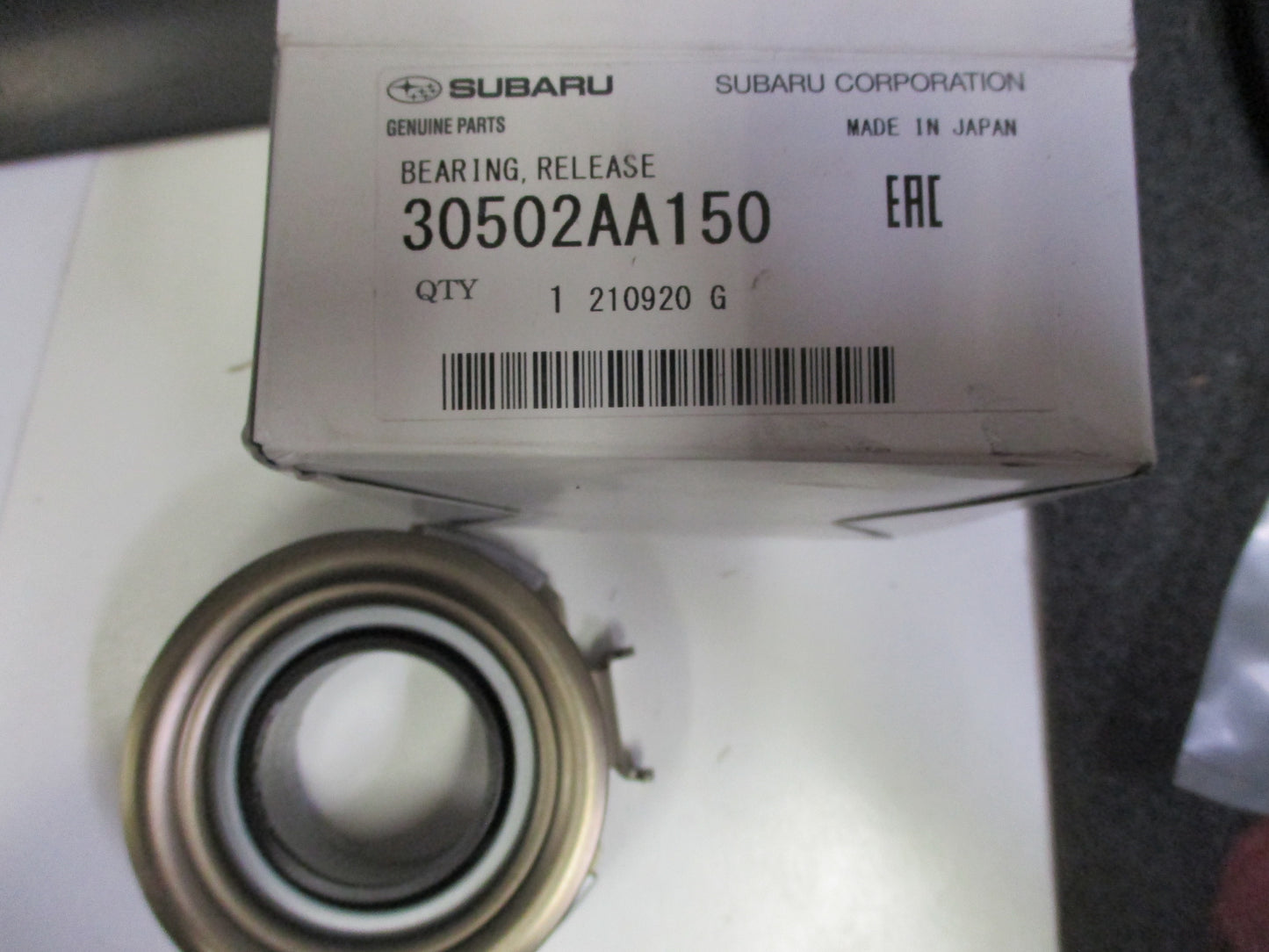 Subaru Impreza Genuine Clutch Release Bearing New Part