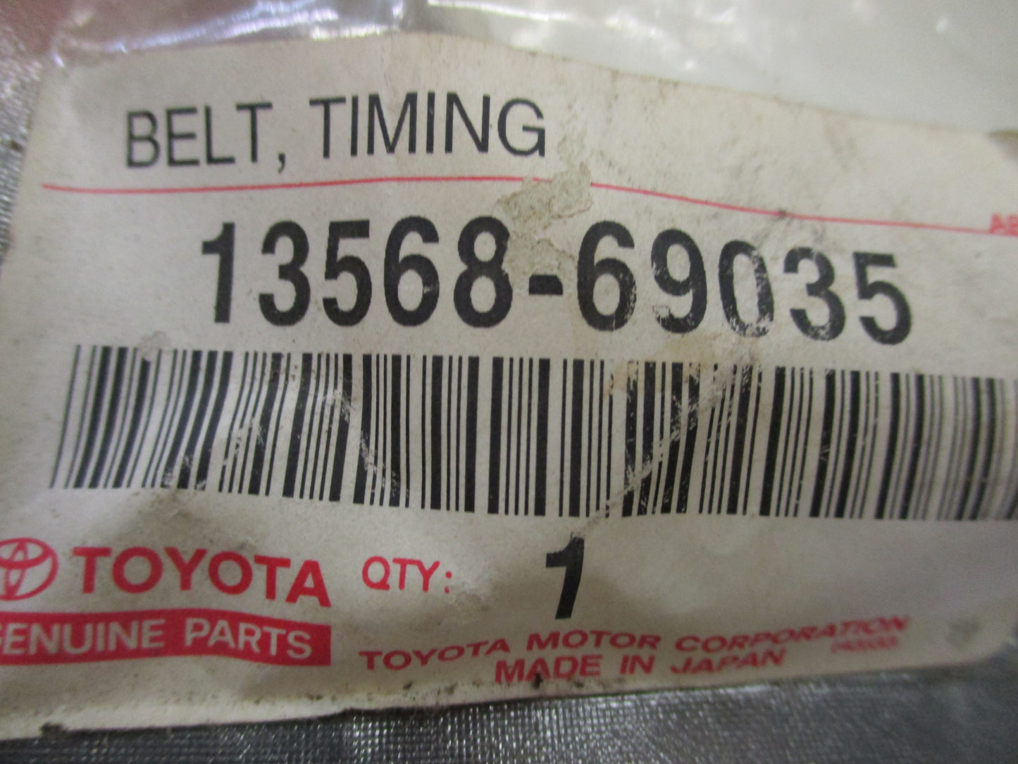 Toyota Camry Genuine Timing Belt New Part