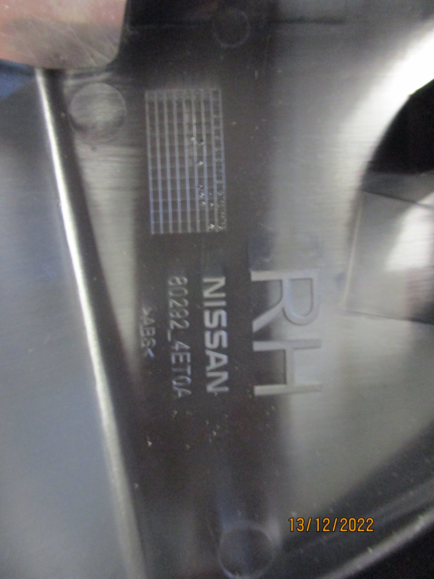 Nissan Qashqai J11E Genuine Right Hand Front A-Pillar Cover With Blind Spot New Part