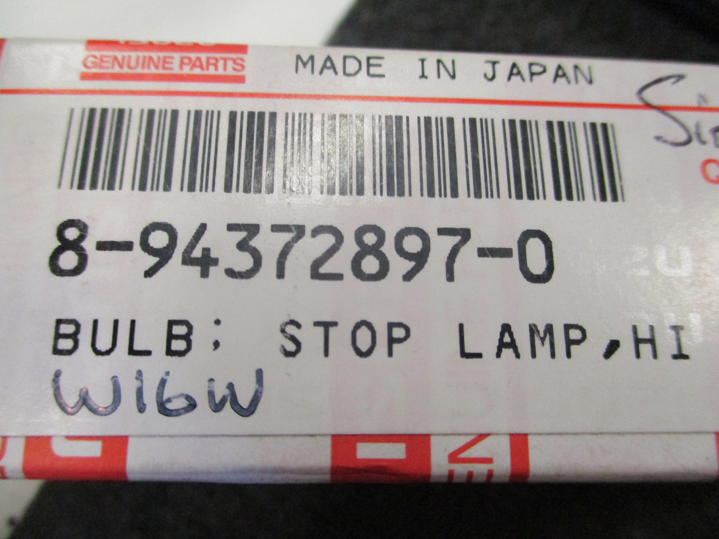 Holden Rodeo genuine Replacement Brake Light Bulb New Part