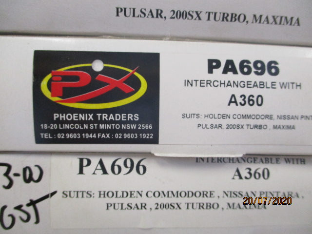 PX Air Filter Suits Nissan/Holden/Subaru see below New Part
