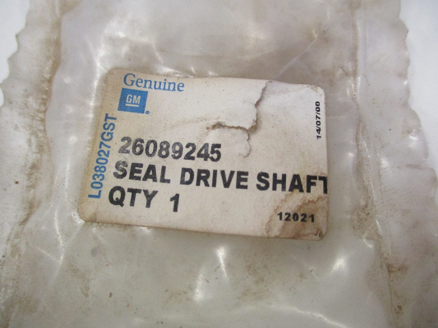 Holden Genuine Drive Shaft Seal New