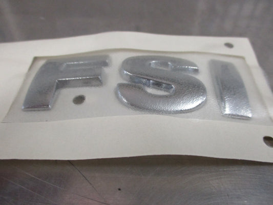 Volkswagen Golf/Polo/Touran Genuine Rear Boot FSI Emblem New Part