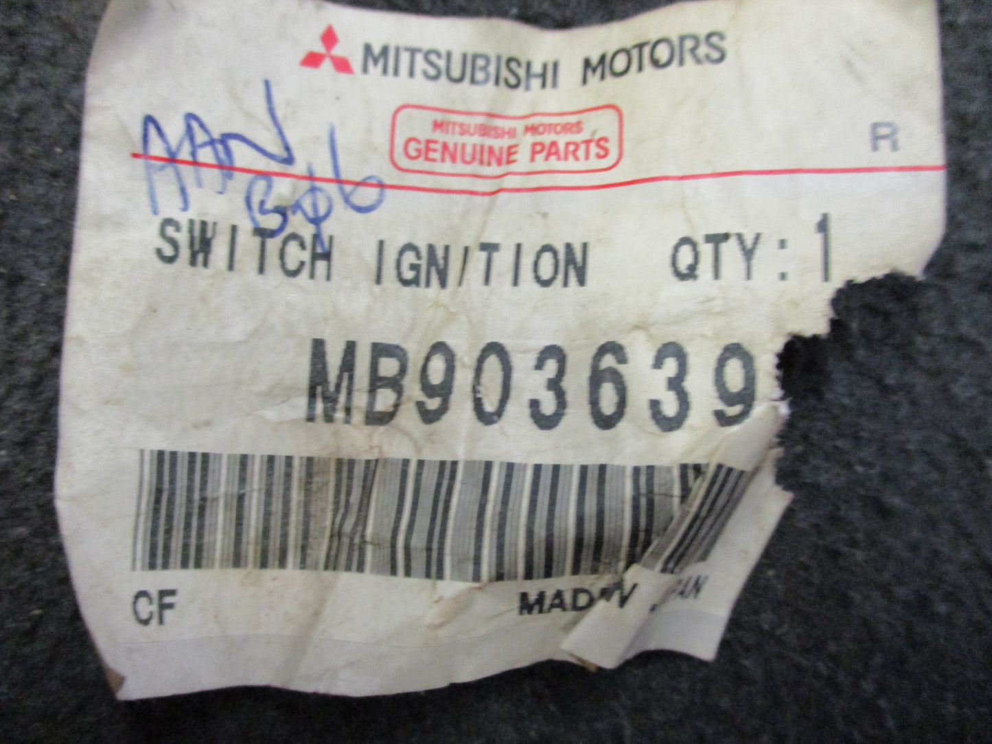 Mitsubishi Pajero/Galant/Triton Genuine Ignition Switch New Part