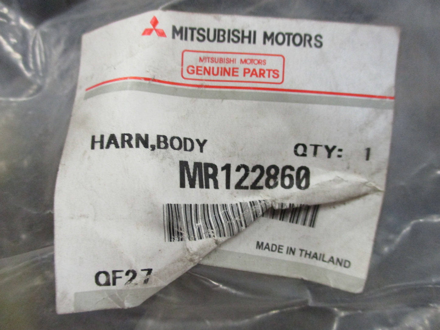 Mitsubishi Triton Genuine Main Rear Body Harness New Part