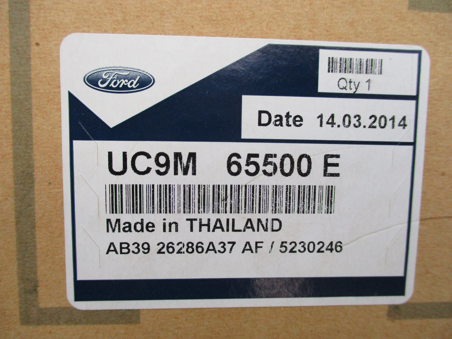 Ford Ranger PX XLT-Wildtrak Genuine Left Hand Dual Cab Tub Side Panel New Part