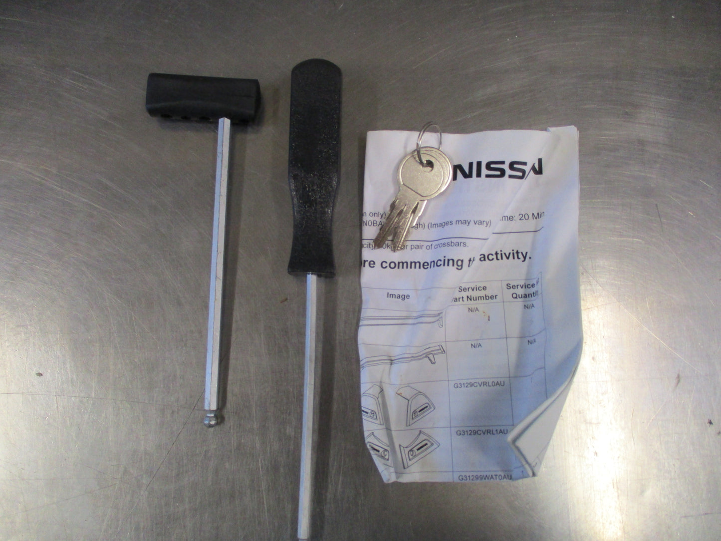 Nissan Qashqai Cross Bar Set Used