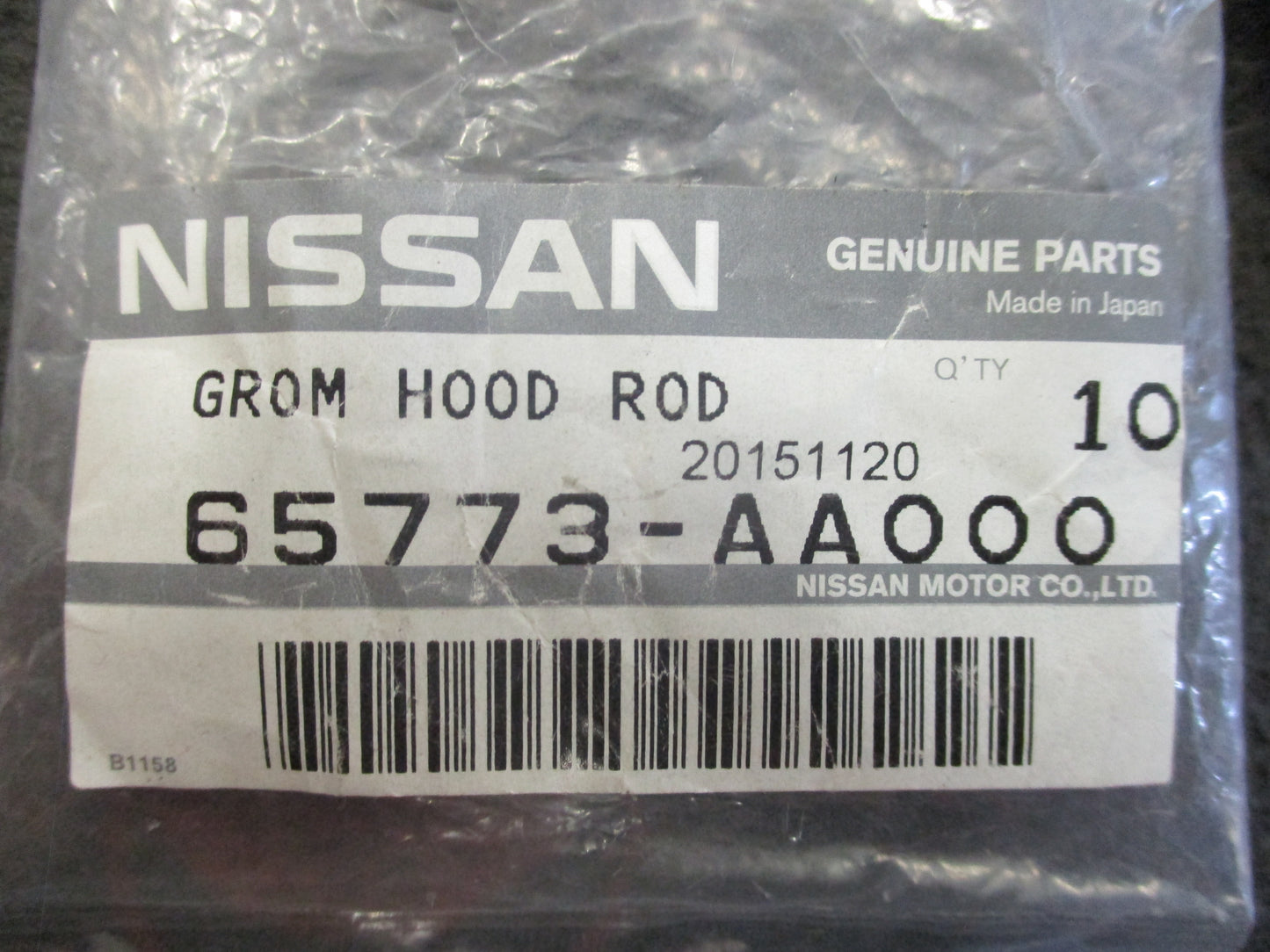 Nissan R34 GT-R Skyline/S15 200SX Silvia Genuine Bonnet Stay Grommet New Part