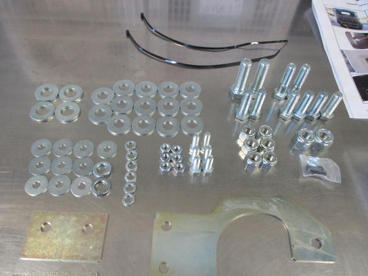 Isuzu FVZ/FH E5 Truck ECB Bull Bar Bolt Kit/Lamp Extension Wiring and Instructions New