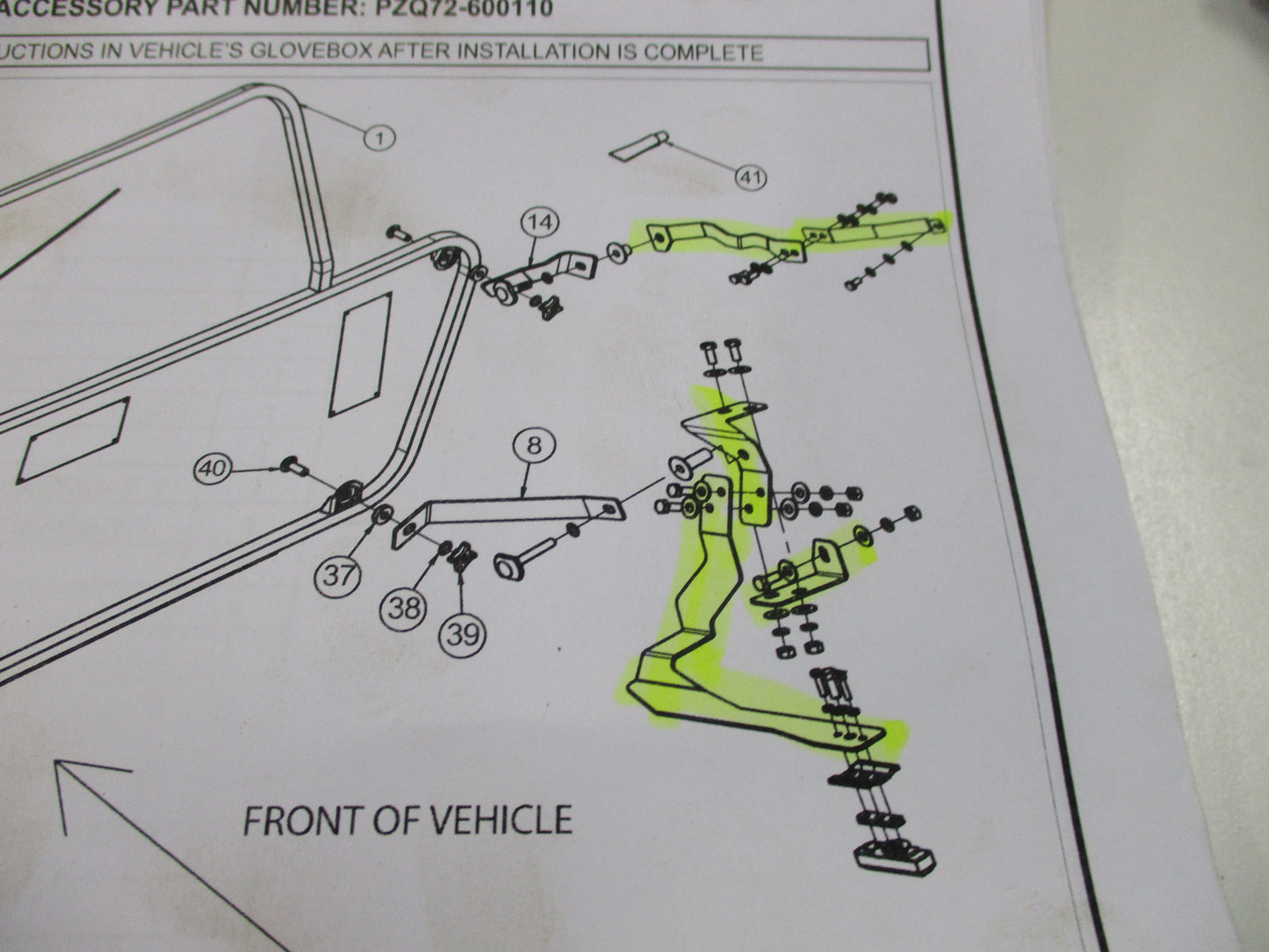 Toyota 150 Prado 7 Seater Variant Genuine Cargo Barrier New Part