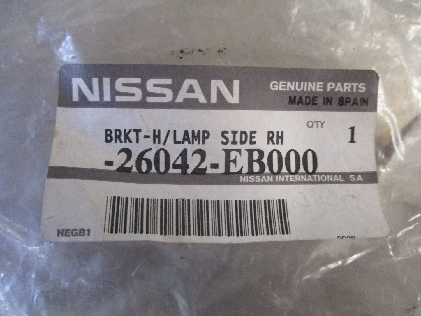 Nissan Navara Genuine Front Apron & Radiator Core Support New Part