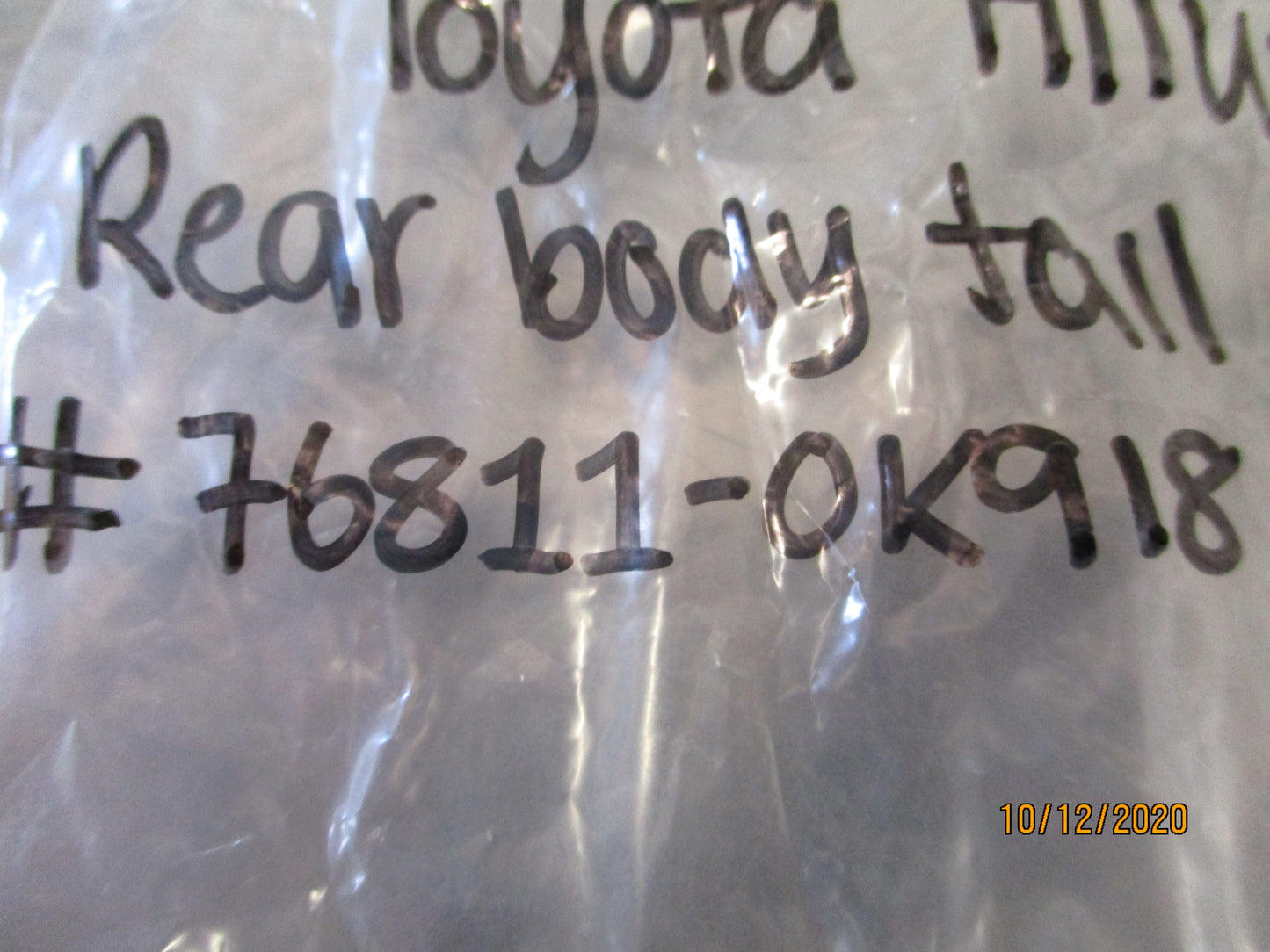 Toyota Hilux/4Runner Genuine Rear Body Tail Gate Garnish New Part