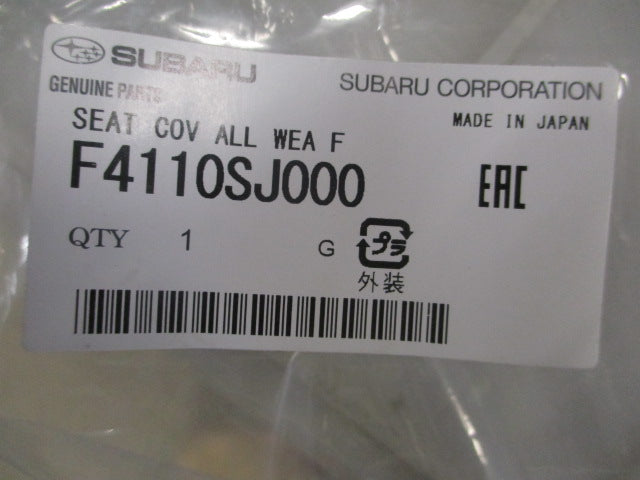Subaru Forester Genuine All Weather Front Seat Cover Set New Part