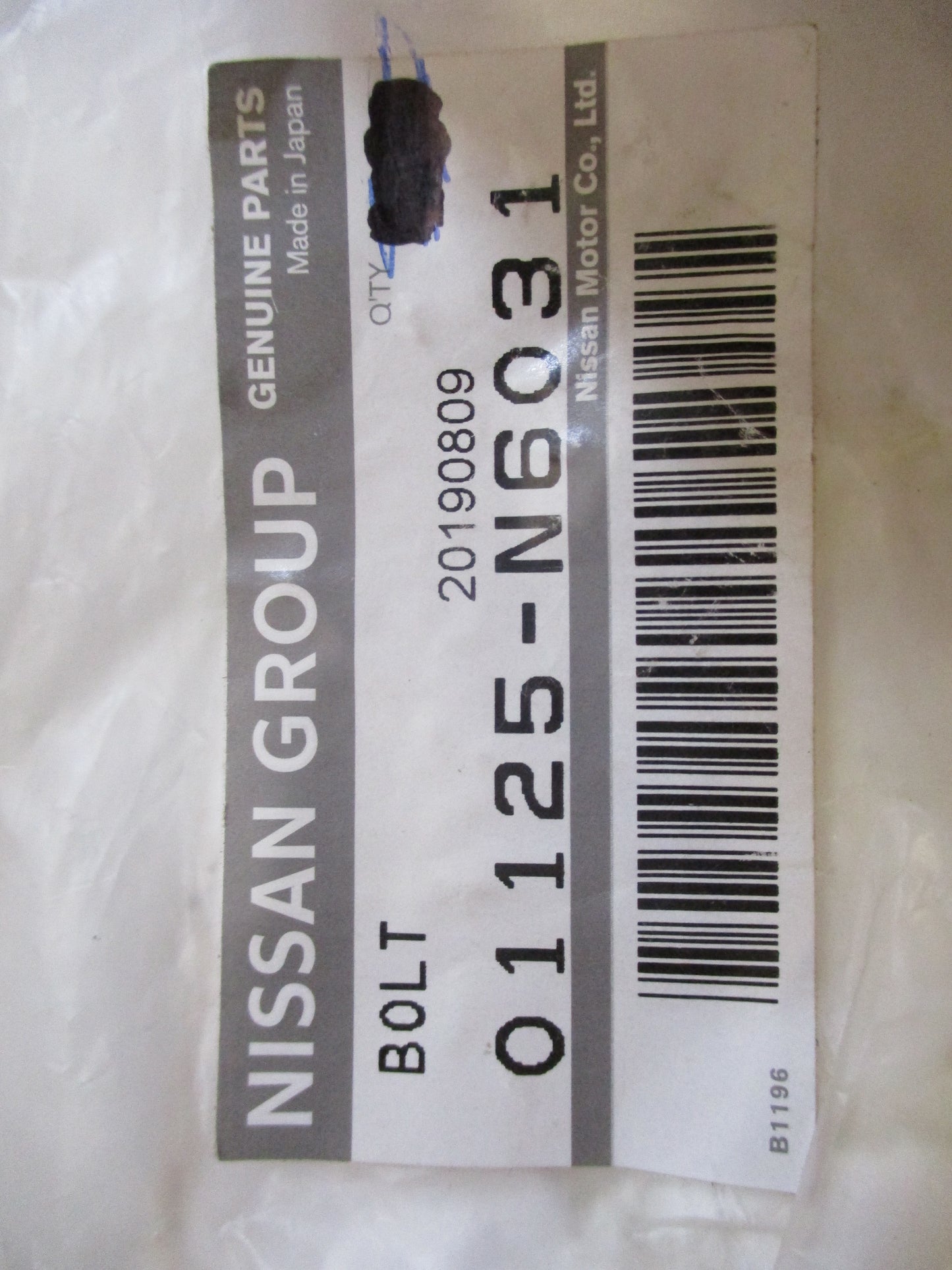 Nissan Various Models Genuine Sensor Bolt New Part