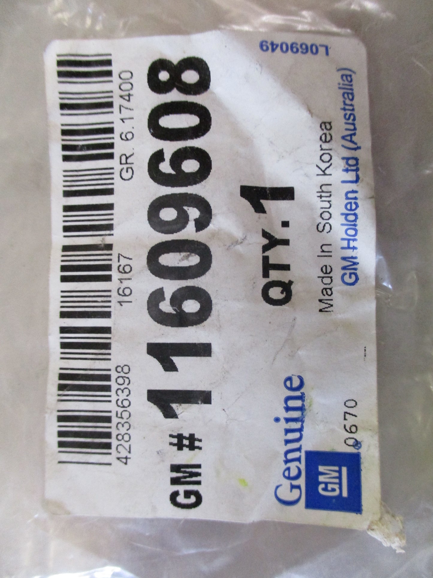 Saab 9-3 Genuine Control Arm Bolt New Part