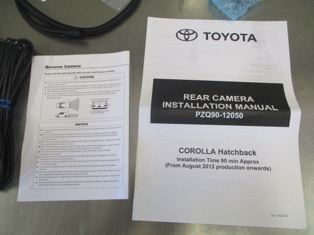 Toyota Corolla Hatch Genuine Reverse Camera Kit New Part
